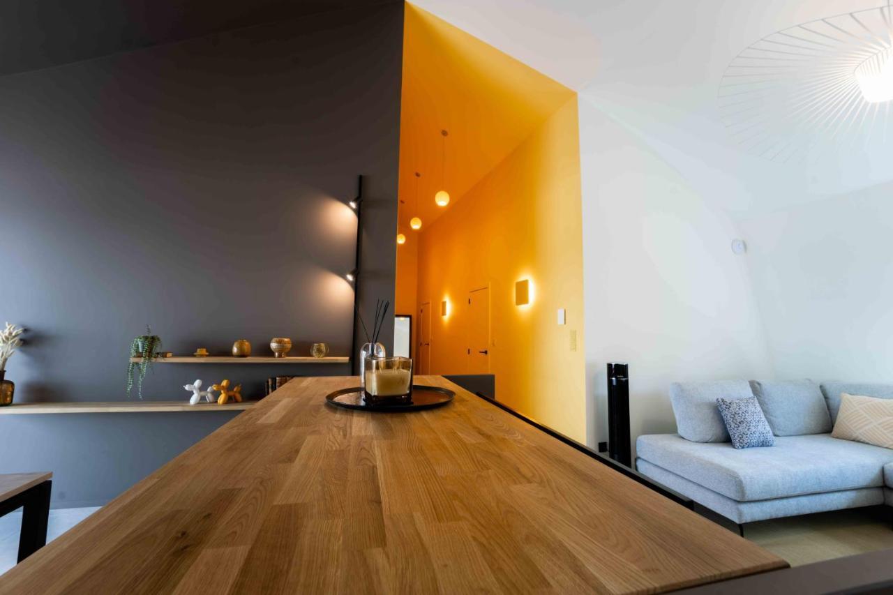 Luxury Penthouse & Terrace - Mons City Center エクステリア 写真