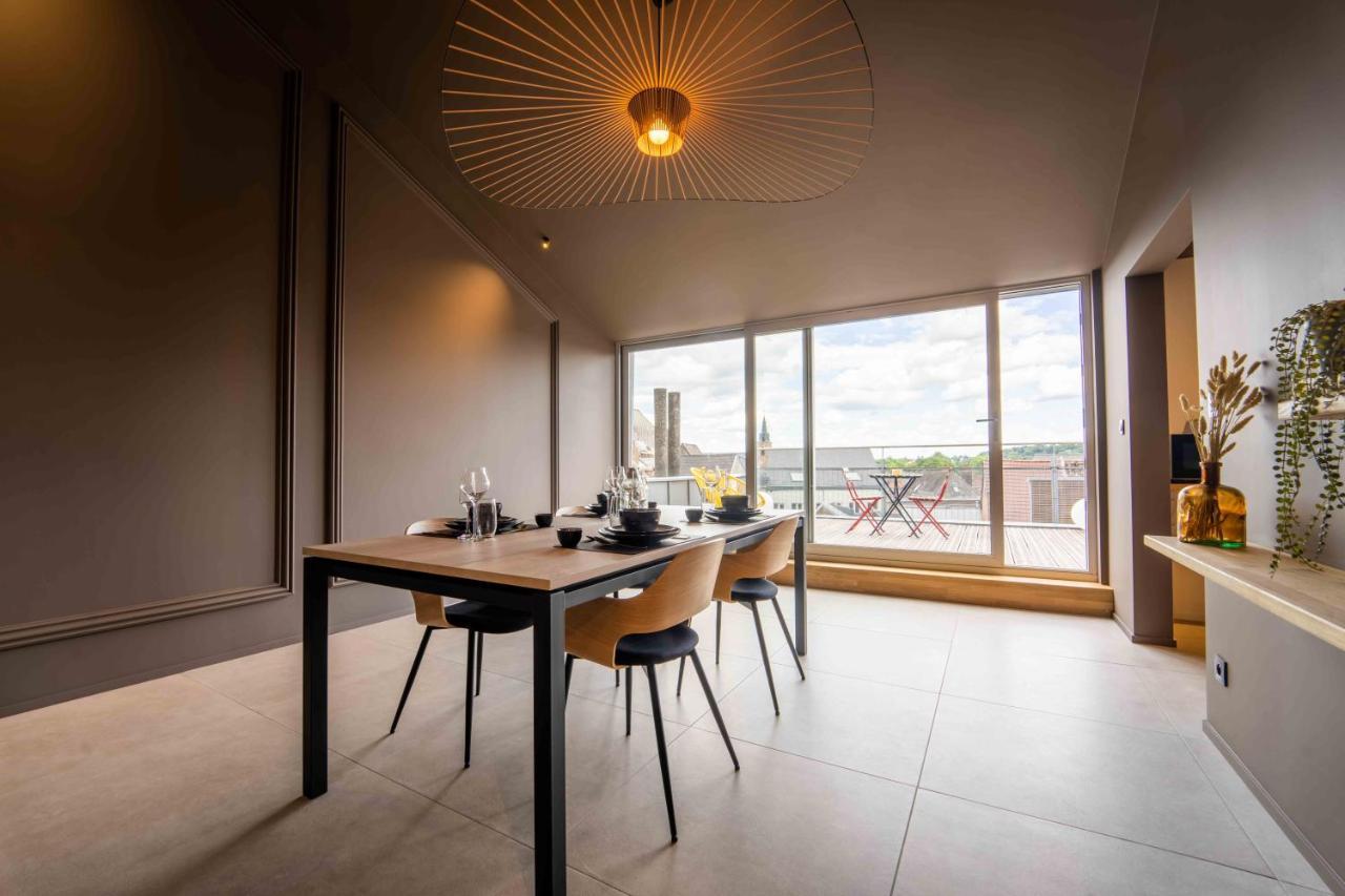 Luxury Penthouse & Terrace - Mons City Center エクステリア 写真
