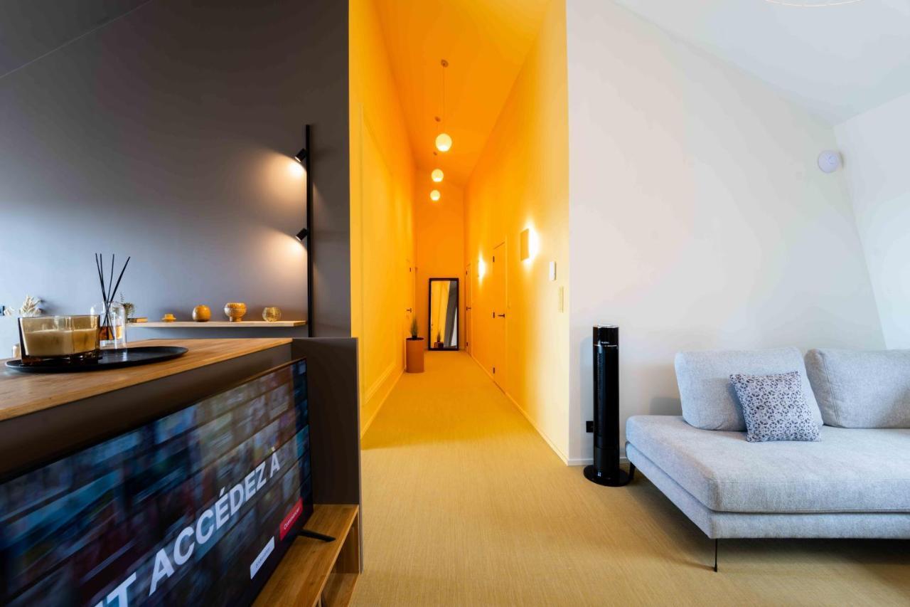 Luxury Penthouse & Terrace - Mons City Center エクステリア 写真